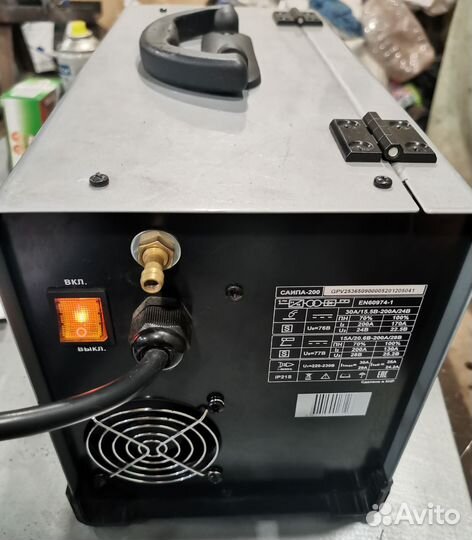 Сварочный инвертор полуавтомат ресанта саипа 200