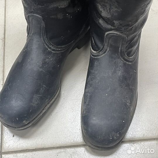 Хромовые яловые сапоги СССР (сзр)