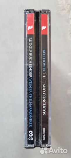 3 CD-диска Рудольфа Бухбиндера