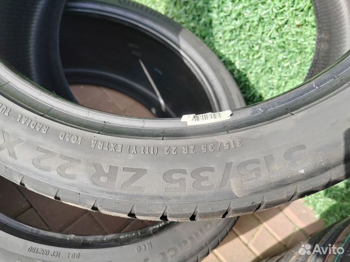 Continental ContiSportContact 7 275/40 R22 и 315/35 R22 111Y