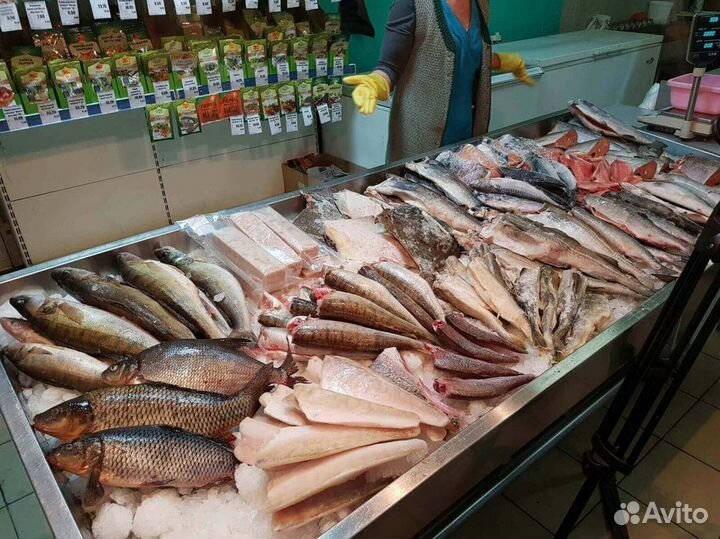 Прибыльный магазин рыбы и морепродуктов на продажу