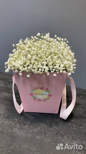 Букеты из гипсофилы, доставка цветов