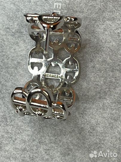 Серьги колье кольцо Hermes Farande