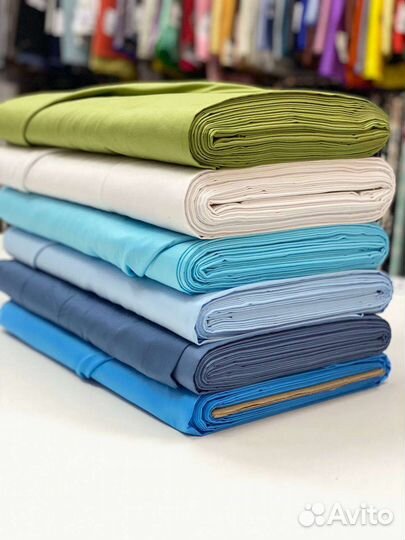 Сатин Ткань Хлопок Ширина 135см