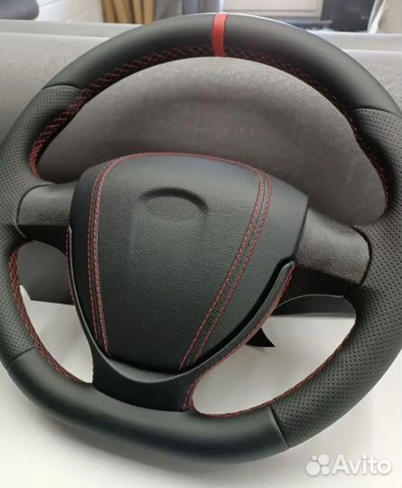 Руль в коже на Ниву, Шевроле, Тревел