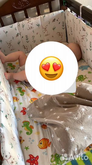 Бортики в детскую кроватку