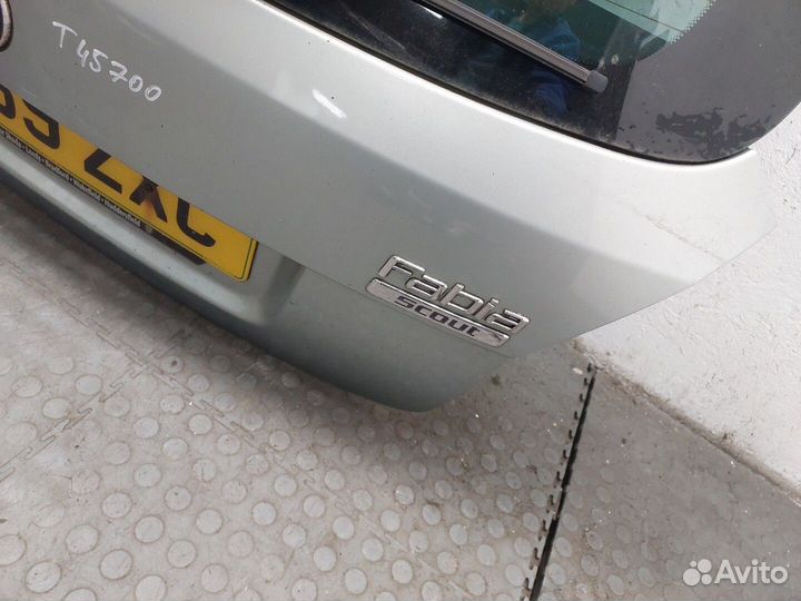 Крышка багажника Skoda Fabia, 2009