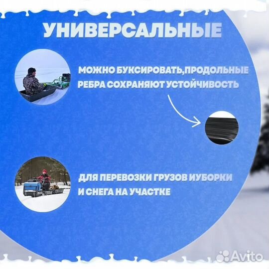 Сани (волокуши) рыбацкие С-5