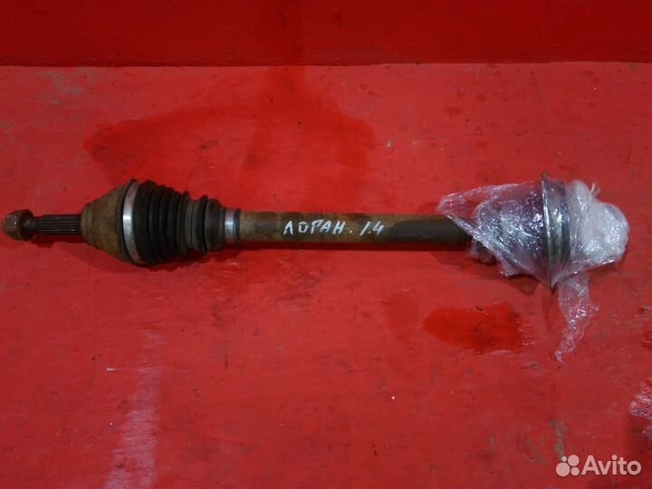 Привод левый Рено Логан 1 1.4L палка трипоид