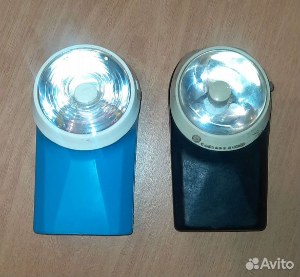 Фонарик пластиковый, СССР