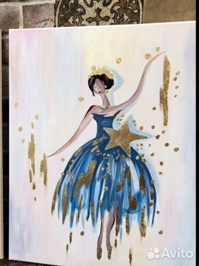 Интерьерная картина «Балерины» на холсте