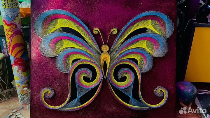 Картина в подарок string art