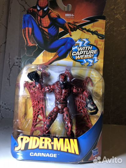 Фигурка Carnage Hasbro 2008 Карнаж Человек Паук
