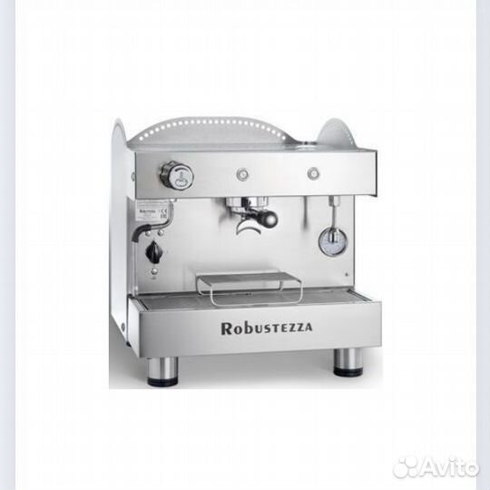 Кофемашина полуавтомат robustezza BZB1mmixil сталь