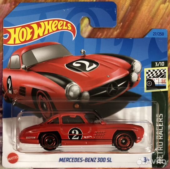 Машинка Hot Wheels Mersedes-Benz 300 SL