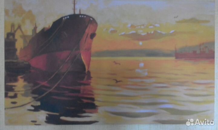 Холст рассвет