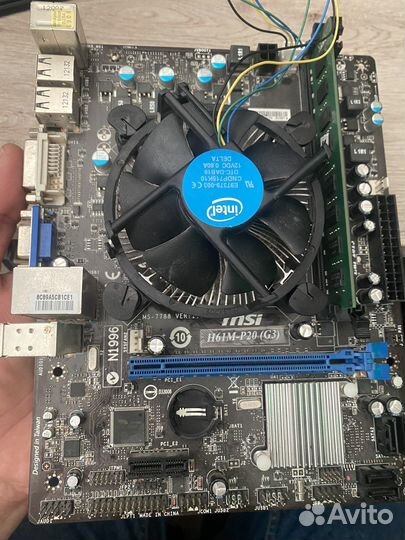 Материнская плата msi 1155