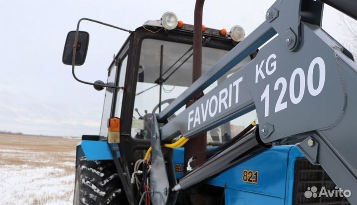 Комплектующие мтз: Быстросъемный погрузчик с ковшом