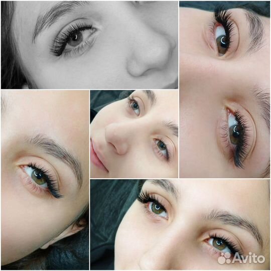 Наращивание ресниц. Лиски