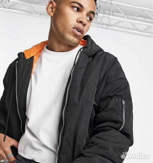 Утепленный бомбер ASOS