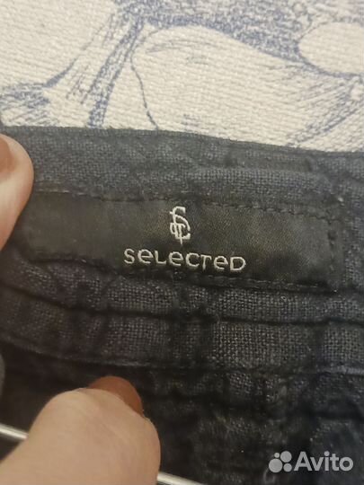 Брюки selected дания лен