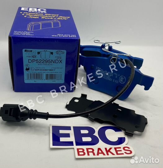 Колодки задние EBC dp52295ndx Audi RS3 ttrs RSQ3