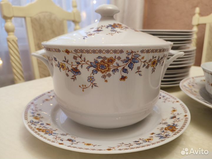 Сервиз столовый ГДР Jlmenau (Ильменау)