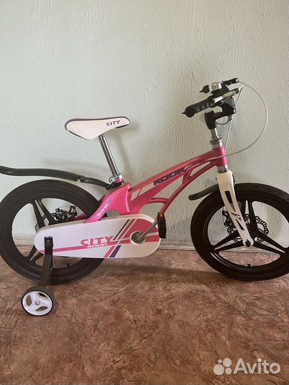 Велосипед Rook City 18 розовый