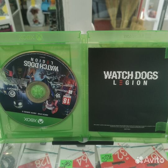 Диск Watch Dogs legion xbox one/series