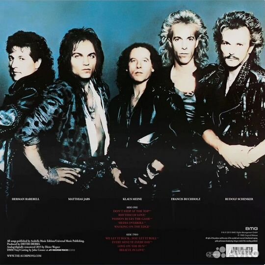 Виниловая пластинка Scorpions - Savage Amusement