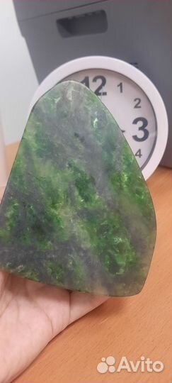 Сувенир медведь на подставке, драг камень