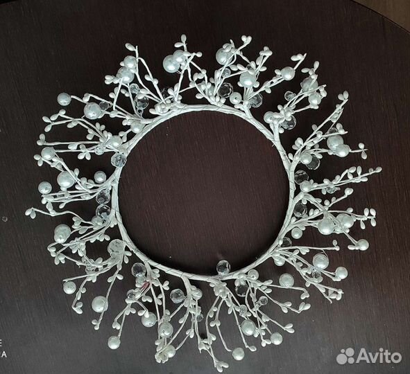 Украшение жемчужный венок