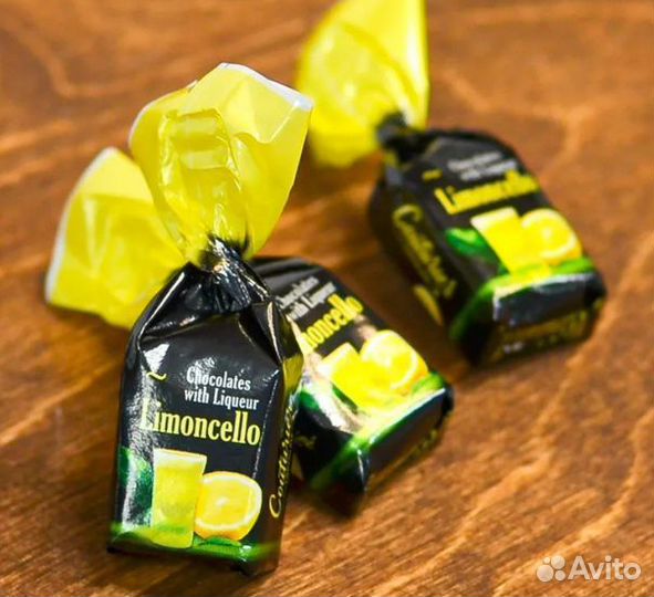 Ликерные конфеты 4 вкуса, 105гр