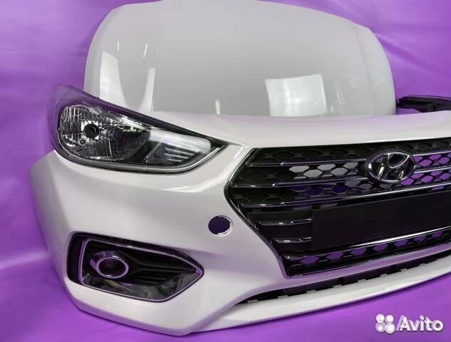 Фара Бампер Капот Крыло в Цвет для Hyundai Solaris