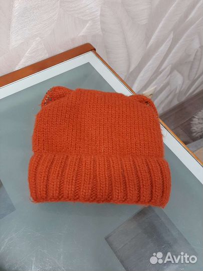 Комплект шапка и снуд женский зимний