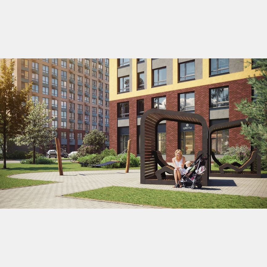 2-к. квартира, 61,8 м², 23/24 эт.