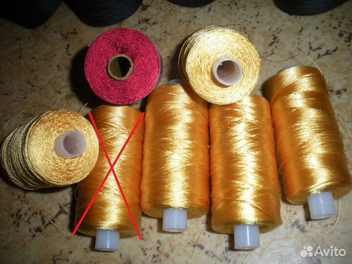 Нитки новые 50-ка пуговицы СССР разные много