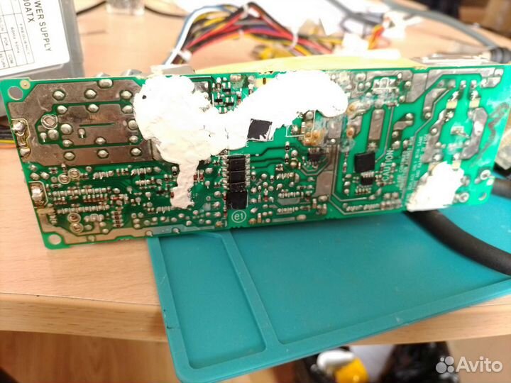 Блок питания xbox 360, не рабочий