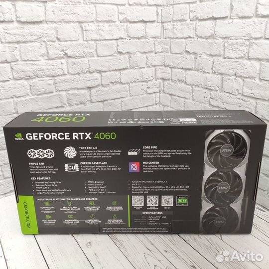 MSI RTX 4060 Ventus 3X