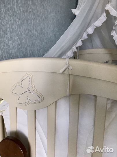 Детская кроватка Гандылян Джулия бабочка