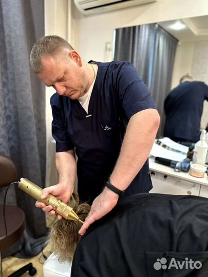 Аппаратный массаж шейно-воротниковой зоны