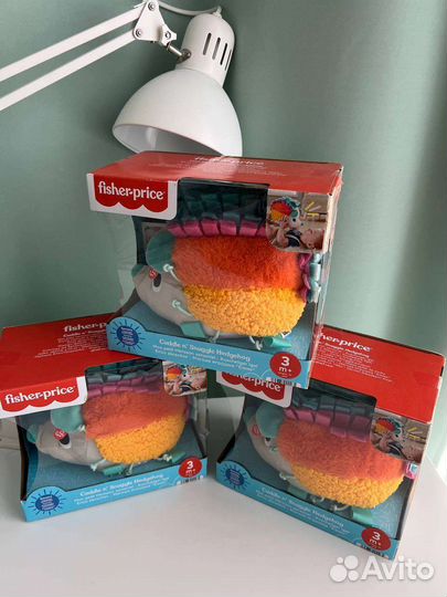Еж тактильный Fisher price