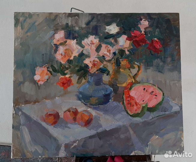 Картина. Натюрморт маслом 60*70см