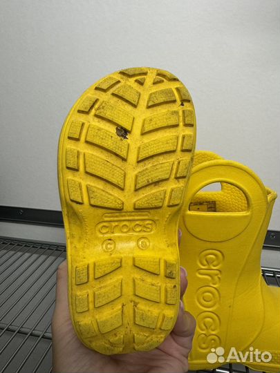 Резиновые сапоги crocs c8