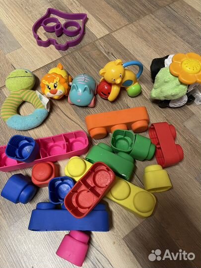 Детские игрушки бу пакетом от 0