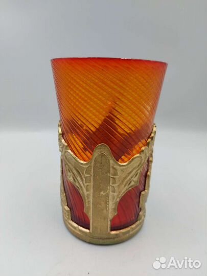 Подстаканник Москва Кремль Царь-колокол СССР