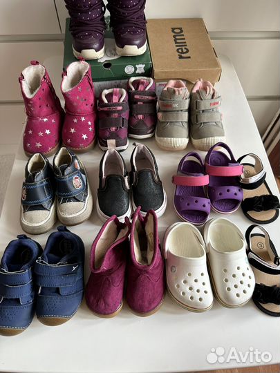 Сандалии, сабо crocs, ботинки reima, viking