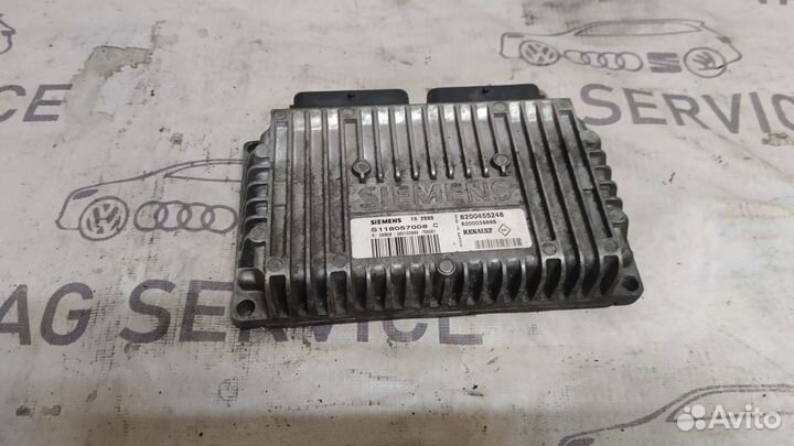 Блок управления АКПП Renault Symbol седан 1.4