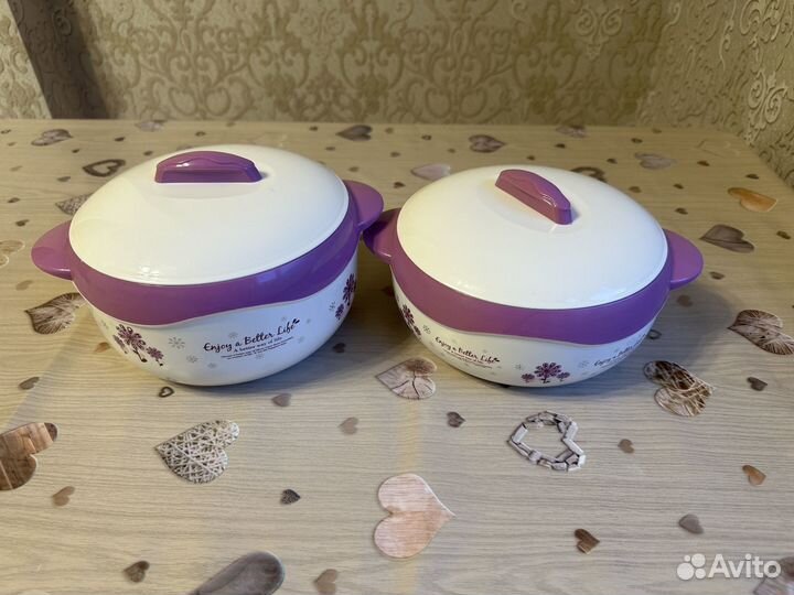 Кастрюли термос, в новом состоянии 2 шт