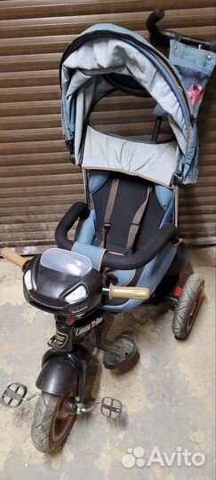 Детский Трехколесный велосипед с ручкой lexus